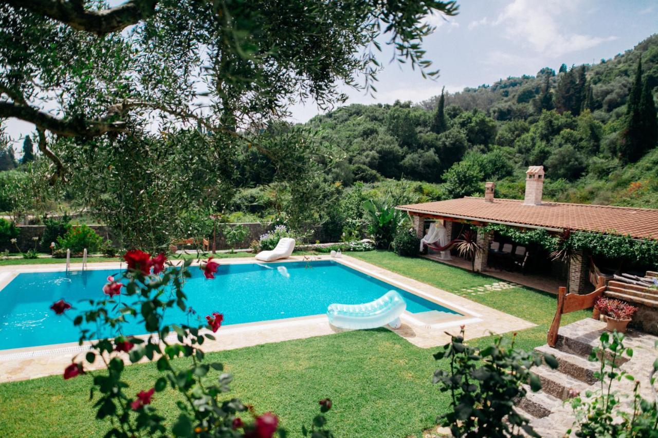 Villa Madera By Corfuescapes Kompitsion Exterior photo
